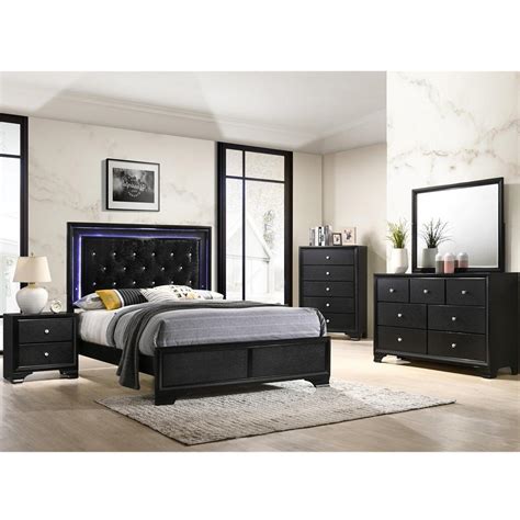 Rent to Own Crown Mark Inc 7-Piece Micah King Bedroom Set at Aaron's today!