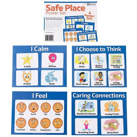 Safe Place Poster Set | Safe place conscious discipline, Conscious ...