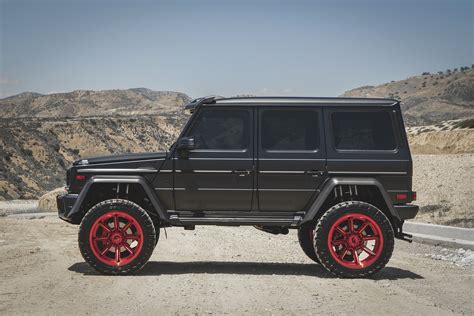 G Wagon Matte Black Red Interior - Matte Red Mercedes G Class ...