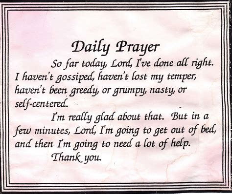 Daily Prayer Quotes. QuotesGram