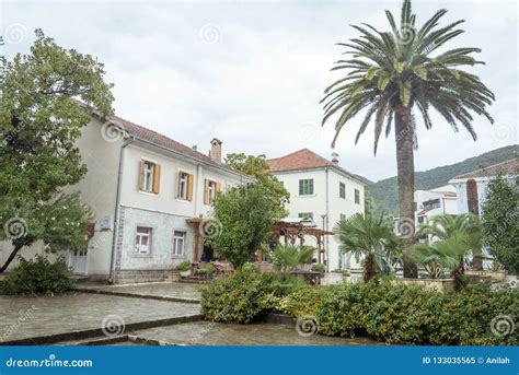 Tivat - City Center in Montenegro Editorial Image - Image of town ...