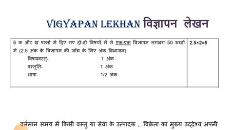 vigyapan lekhan tricks class 10 hindi with examples - YouTube