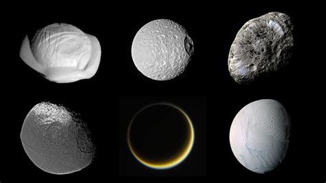 ESA Science & Technology: Saturn's moon zoo