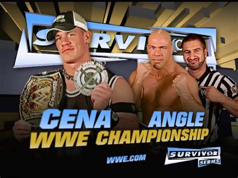 John Cena vs. Kurt Angle Survivor Series 2005 : r/WWEMatchGraphics