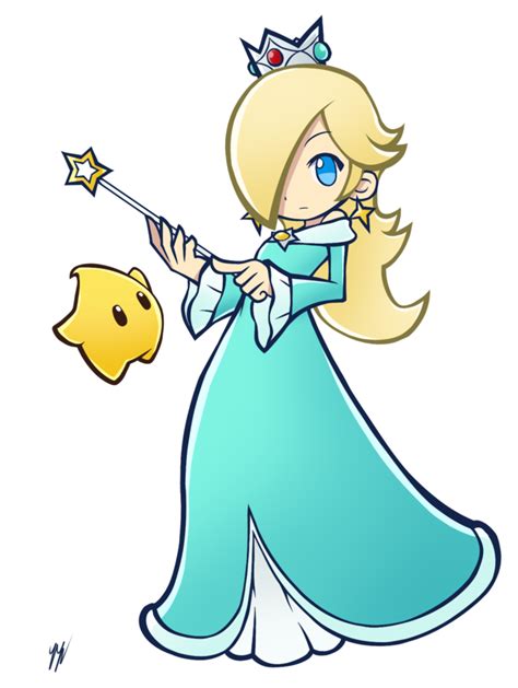 Since my name is Roseen i tend to favorite Rosalina out of the others ...