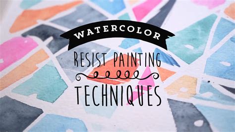 Watercolor Resist Painting Techniques | Taniya Varshney | Skillshare