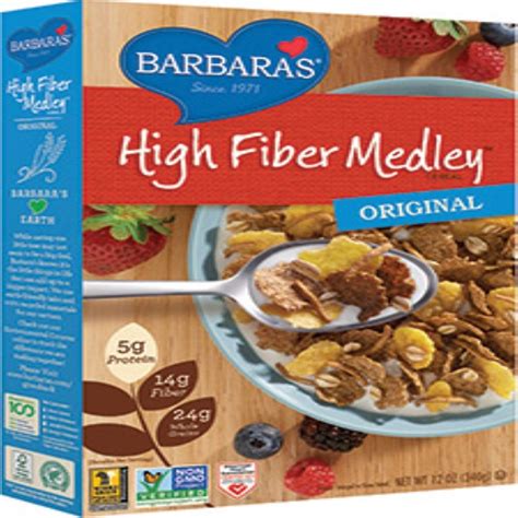 Barbara's Bakery, High Fiber Medley Cereal, Original, 12 oz (340 g) - iHerb