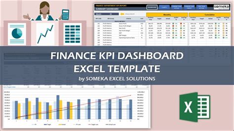 Kpi Dashboard Template In Excel Youtube - Riset