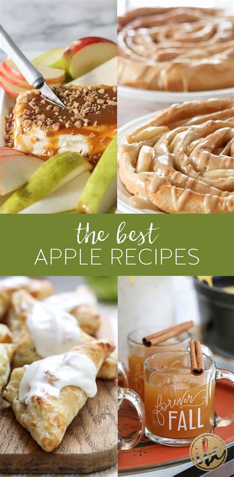 The Best Apple Recipes for Fall - Tasty Seasonal Recipe Ideas