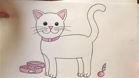 cat drawing easy for kids - Play A Key Role Weblog Art Gallery