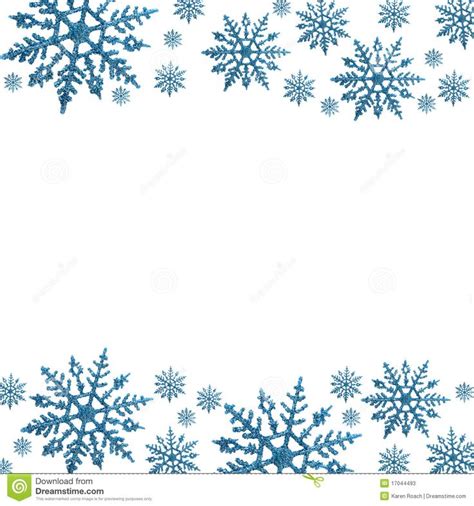 snowflake border clipart free - Clipground