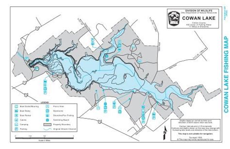 Cowan Lake Fishing Map - Ohio Department of Natural Resources