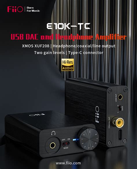 [FiiO E10K-TC]Simple and pure sound performance USB DAC and headphone ...