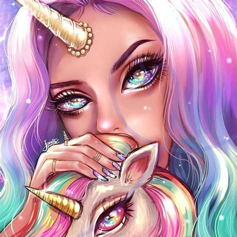 Love your unicorn @janita_artist Source: unicorngalaxycom Harley Quinn ...