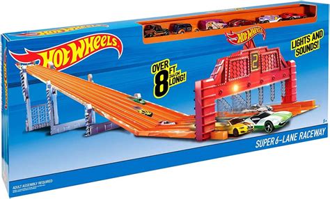 Yahoo!オークション - 即決 送料無料 HotWheels ホットウィール 6レー...