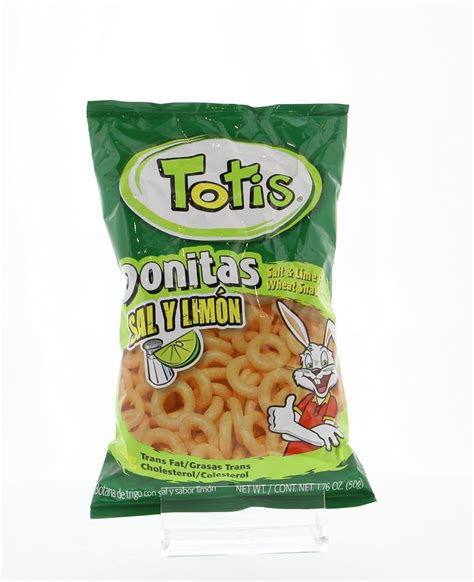 Amazon.com : Totis Lemon-Salt Snacks - Donitas Sal Y Limon 1.76 Oz ...