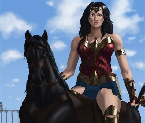 JL Wonder Woman by salopla on DeviantArt