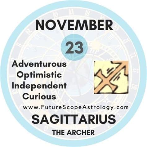 November 23 Zodiac (Sagittarius) Birthday Personality, Birthstone ...