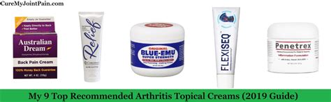 9 Best Arthritis Topical Creams (2021 Guide) - Cure My Joint Pain