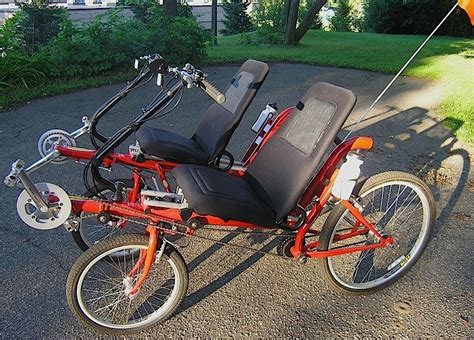 Twin RECUMBENT - 2 seat side by side - Tandem - 4 wheel | Collectors Weekly