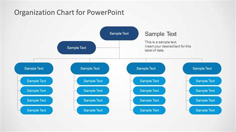 Simple Organizational Chart Template for PowerPoint - SlideModel