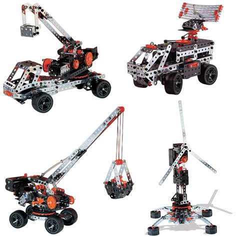 Meccano Super Construction Set in Case 25 Models