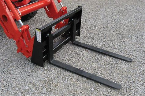 Worksaver Sub-Compact Tractor Pallet Forks - Ask Tractor Mike