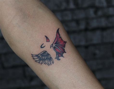 11+ Angel And Devil Wings Tattoo Ideas That Will Blow Your Mind!