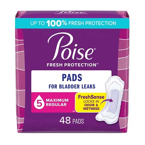 Poise Maximum Absorbency Regular Pads - Shop Incontinence at H-E-B