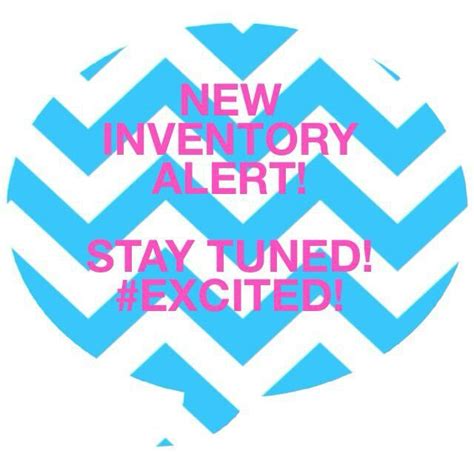 NEW INVENTORY ALERT! Stay tuned! #EXCITED! | New inventory, Paparazzi ...