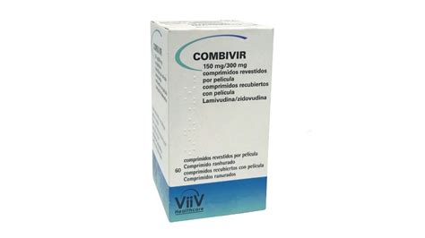 Combivir 150 Mg/300 Mg 60 Comprimidos Recubiertos - Farmacéuticos