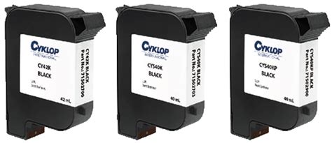 THERMAL INKJET: CARTRIDGE SOLVENT BASED | Cyklop