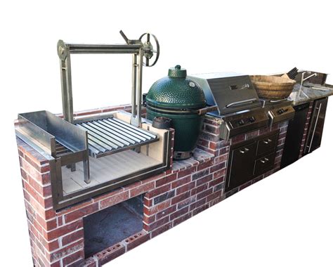 30″ Gaucho Grill w/ Side Firebox – Texas Pit Crafters