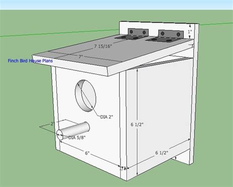 Cute Bird House Plans For Sparrows - New Home Plans Design