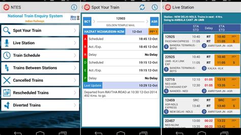 Best App for Live Train Status, Train Schedule, Search Train (NTES ...