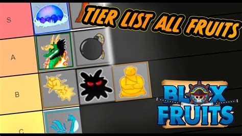 [BLOX FRUIT] Tier list all fruits in game - YouTube