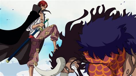 Shanks revela como chegou tão rápido em Marineford! Shanks vs Kaido ...