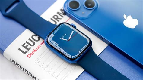 Apple Watch Series 7 UNBOXING - BLUE Aluminum! - YouTube