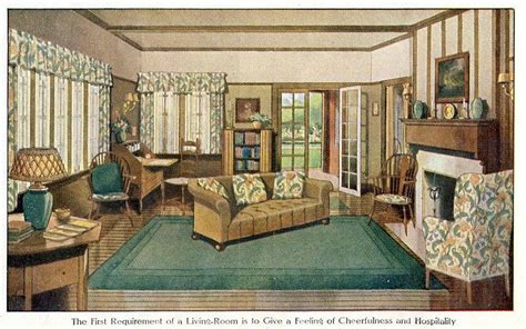 Vintage Living Room, 1912: Capturing the Charm of the Past