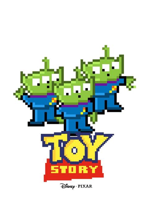 Toy Story Pixel on Behance | Pixel art, Pixel, Graph paper drawings