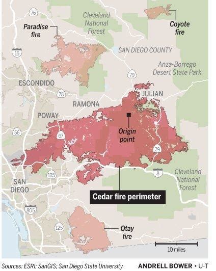 Cedar fire's lessons, 10 years later - The San Diego Union-Tribune