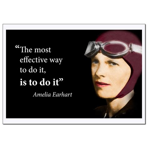 Amelia Earhart Inspirational Women Poster Quote - Young N Refined ...