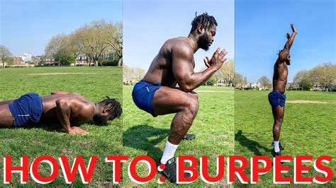 Burpees for beginners: How to do a Burpee - YouTube