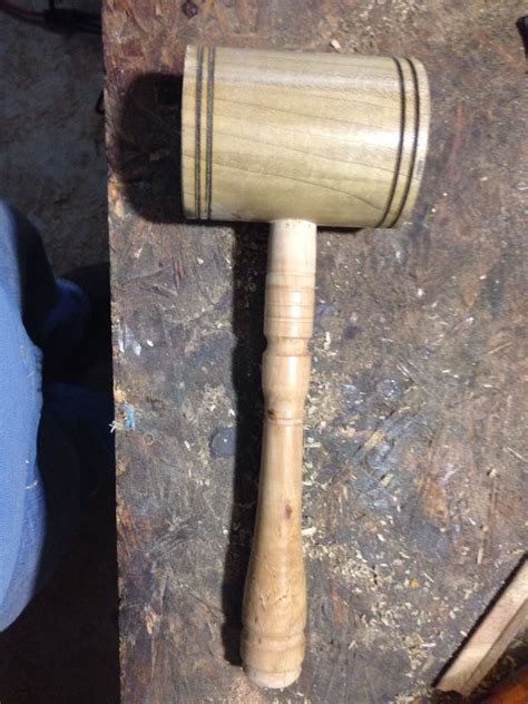 Wooden mallet | Wooden mallet, Wood lathe, Wood mallet