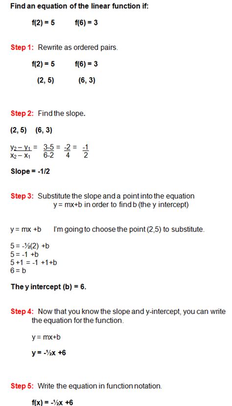 Linear Functions