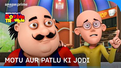 Motu Patlu Dhishoom Dhishoom Scene 🤜🏻 | Motu Patlu In Double Trouble ...