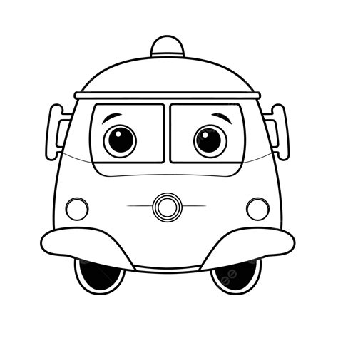 Bus Coloring Pages For Kids Outline Sketch Drawing Vector, Wing Drawing ...