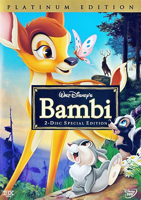 Bambi - Two-Disc Platinum Edition Disney DVD Cover - Walt Disney ...