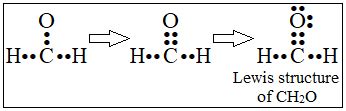 What is the Lewis dot structure for CH2O? | Homework.Study.com