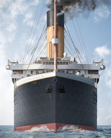 Vasilije Ristović on Instagram: “RMS Titanic - Front view - 3D Digital ...